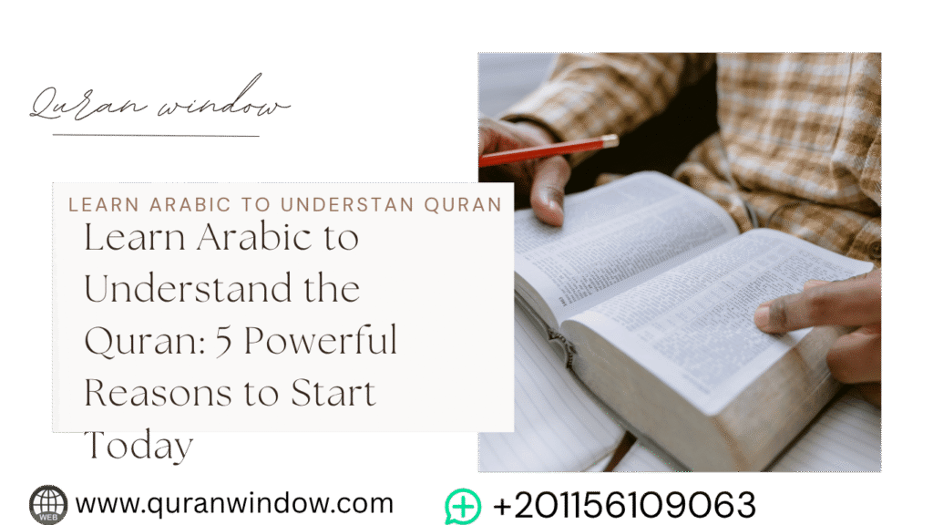 A Muslim student learn Arabic to understand the Quran – combining language and faith